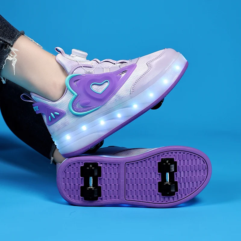 Детские светящиеся кроссовки-роликовые коньки с 4 колесами для активного отдыха, паркура, двойного назначения, светящиеся, для девочек и мальчиков
Детские светящиеся кроссовки-роликовые коньки с 4 колесами для активного отдыха, паркура, двойного назначения, светящиеся, для девочек и мальчиков