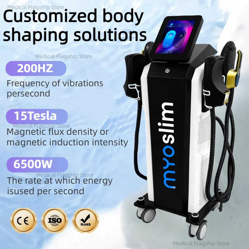 15 Tesla 6500W NEO Body Slimming Nova Fat Burning Muscle MYOslim Body Sculpting Electromagnetic Stimulate Hiemt Pro Machine
15 Tesla 6500W NEO Body Slimming Nova Fat Burning Muscle MYOslim Body Sculpting Electromagnetic Stimulate Hiemt Pro Machine