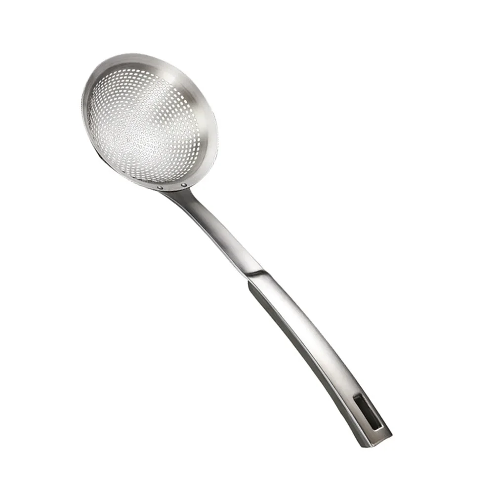 Stainless Steel Colander Spoon High Density Hole Filter Oil Slotted Spoon Heat Resistant Ergonomic Handle Kitchen Restaurant
Stainless Steel Colander Spoon High Density Hole Filter Oil Slotted Spoon Heat Resistant Ergonomic Handle Kitchen Restaurant