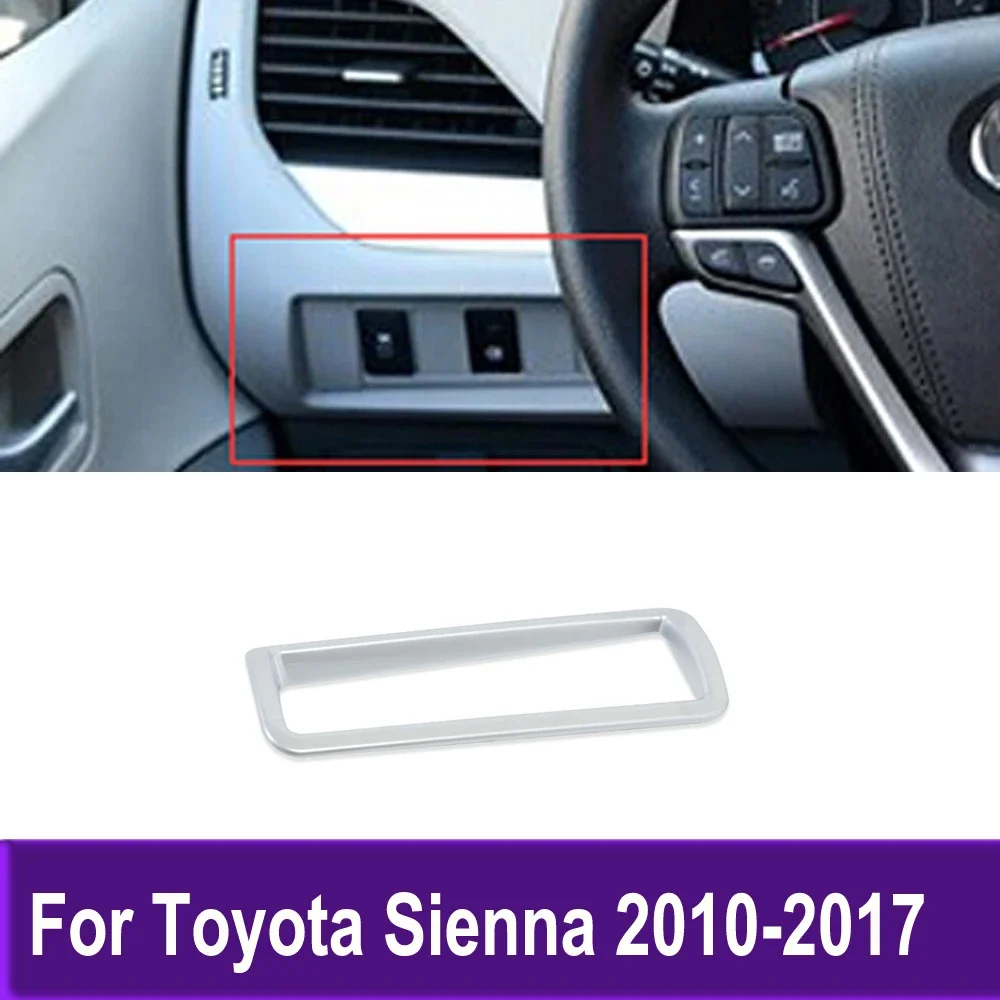 Накладка на кнопку переключения фар для Toyota Sienna 2010-2015 2016 2017, аксессуары для интерьера, матовая
Накладка на кнопку переключения фар для Toyota Sienna 2010-2015 2016 2017, аксессуары для интерьера, матовая