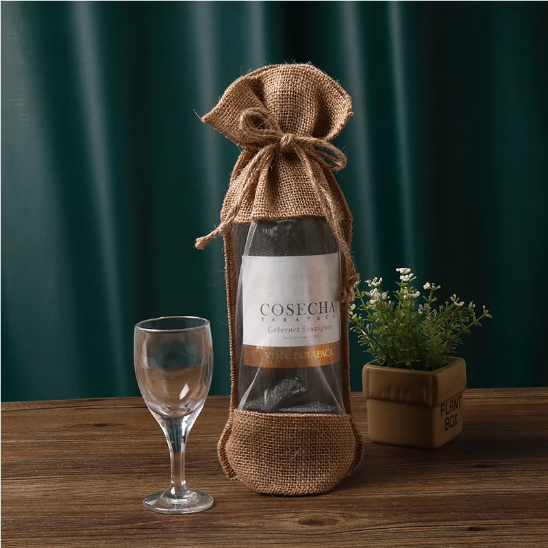 14x30cm Cotton Jute Bags Window Red Wine Pouches Dried Fruit Gift Packaging Storge Bags Visible Burlap Pouches Can Be Customized
14x30cm Cotton Jute Bags Window Red Wine Pouches Dried Fruit Gift Packaging Storge Bags Visible Burlap Pouches Can Be Customized