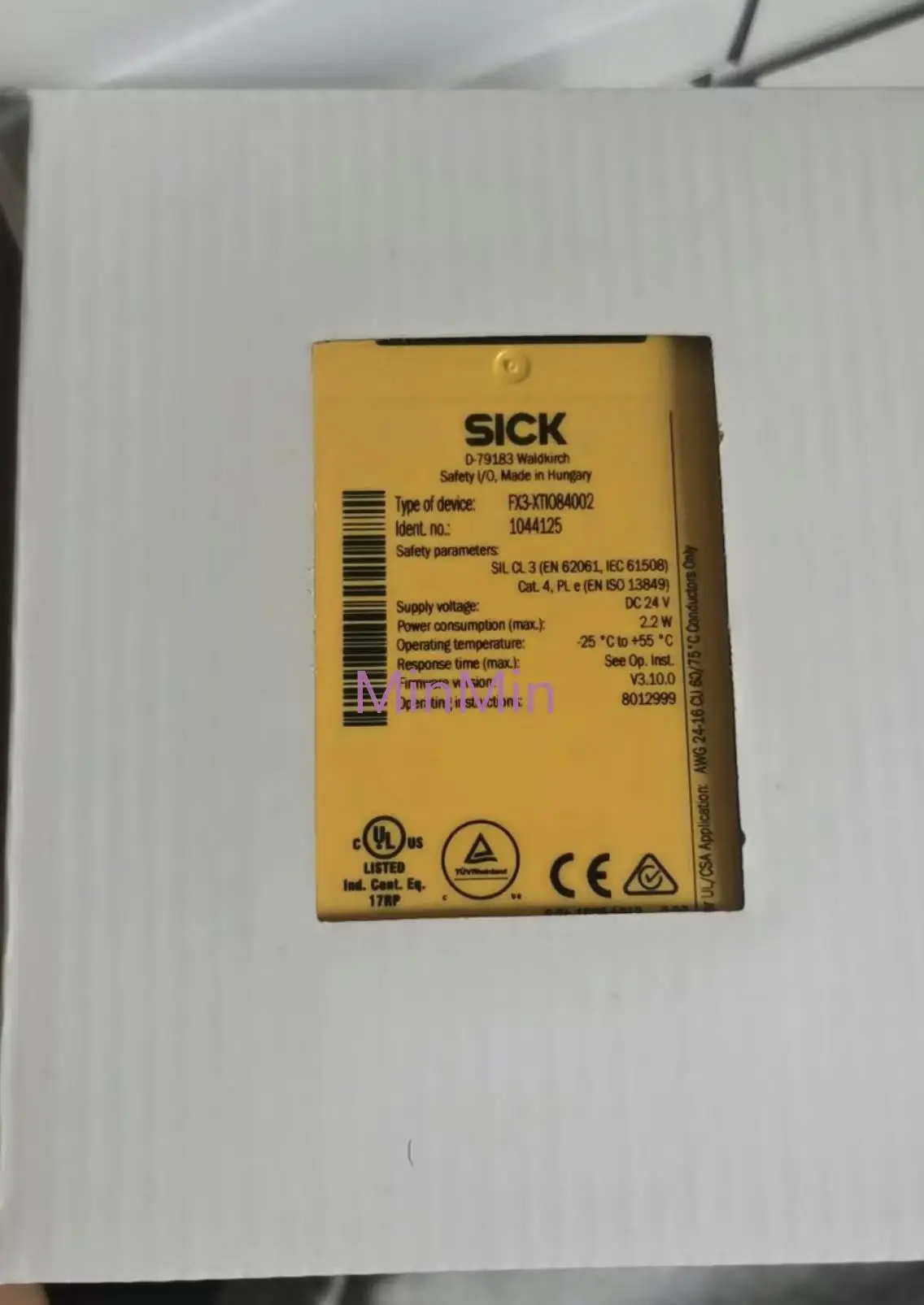 Абсолютно новый оригинальный FX3-XTIO84002 FX3-MPL000001
Абсолютно новый оригинальный FX3-XTIO84002 FX3-MPL000001