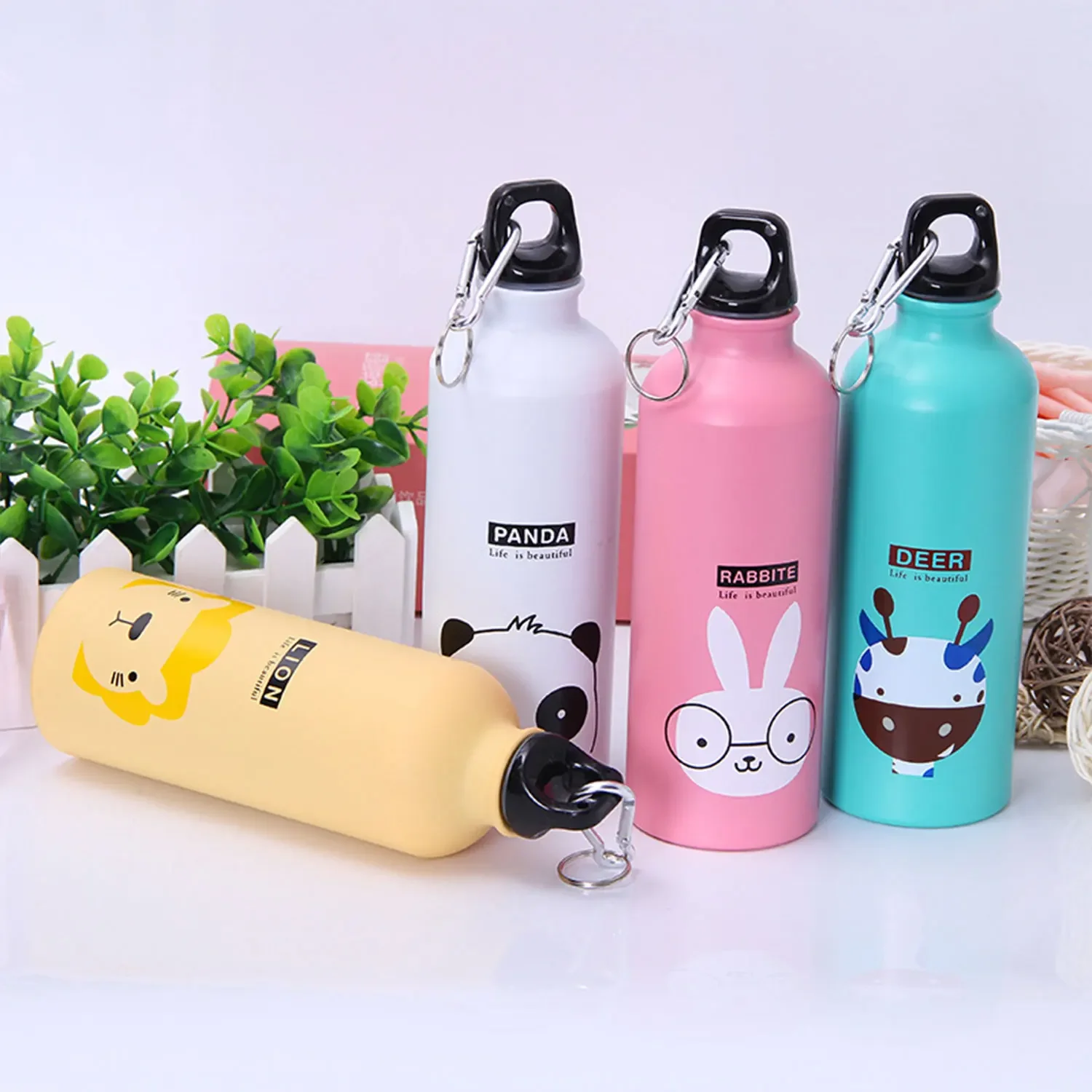500 мл очаровательная бутылка для воды с животными для детей — герметичная алюминиевая велосипедная бутылка для спорта, пеших прогулок и школы, 4 мультяшных дизайна
500 мл очаровательная бутылка для воды с животными для детей — герметичная алюминиевая велосипедная бутылка для спорта, пеших прогулок и школы, 4 мультяшных дизайна
