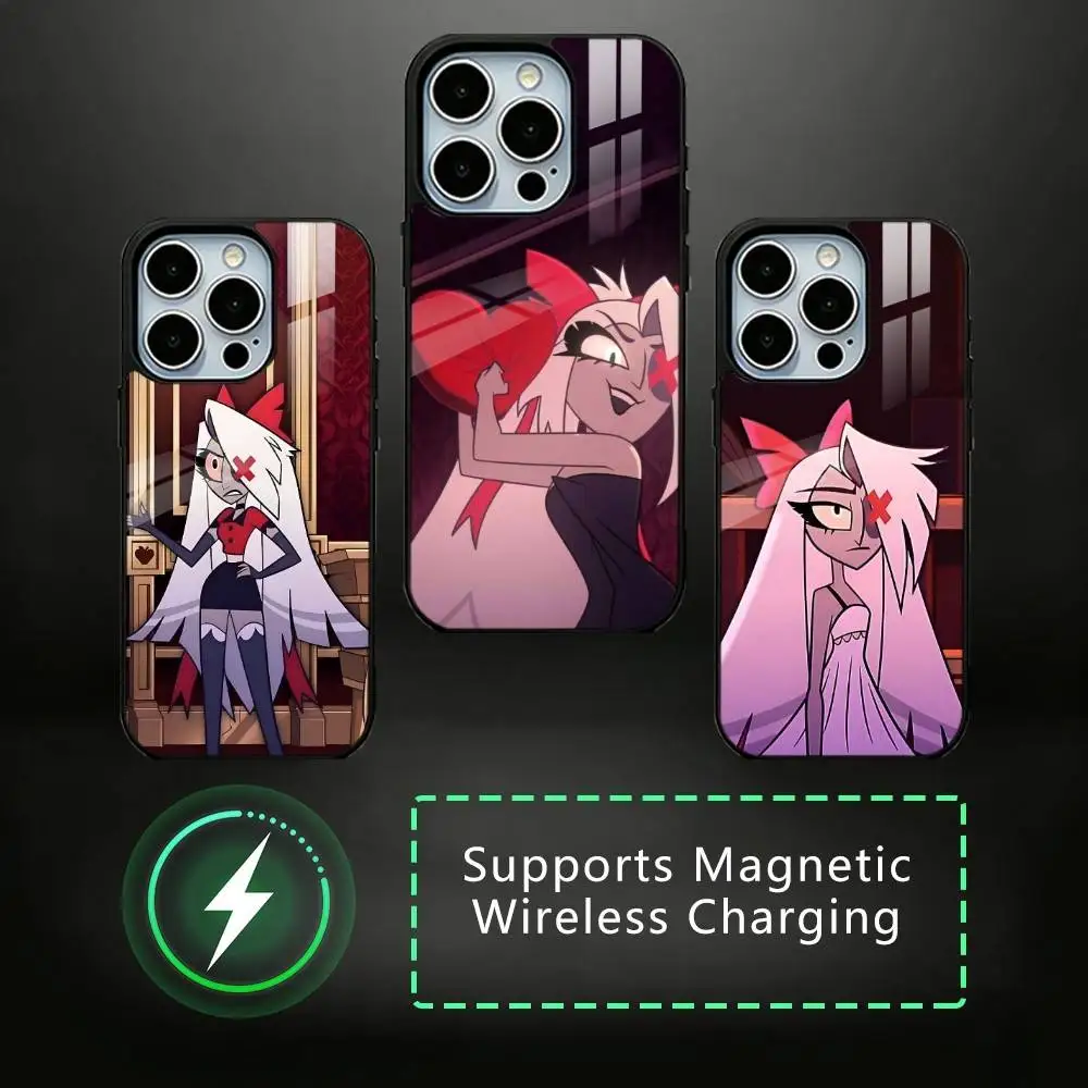 H-Hazbin H-Hotels Vaggie Phone Case For iPhone17,16,15,14,13,12,11 Plus,Pro Magnetic with Magsafe Wireless Charging
H-Hazbin H-Hotels Vaggie Phone Case For iPhone17,16,15,14,13,12,11 Plus,Pro Magnetic with Magsafe Wireless Charging
