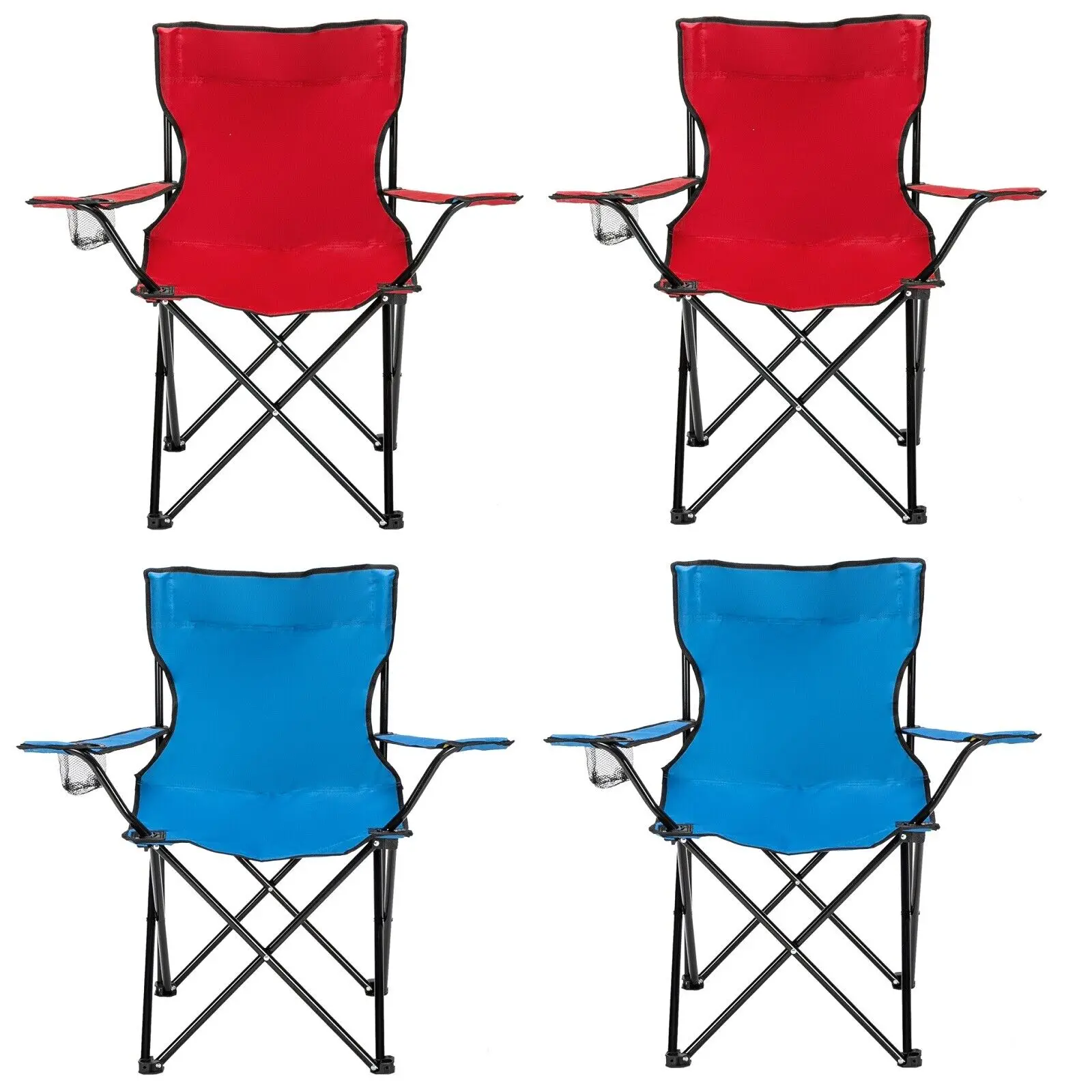 4 Pack Folding Small Camp Chair 600D Chair Beach Fishing Picnic 
4 Pack Folding Small Camp Chair 600D Chair Beach Fishing Picnic