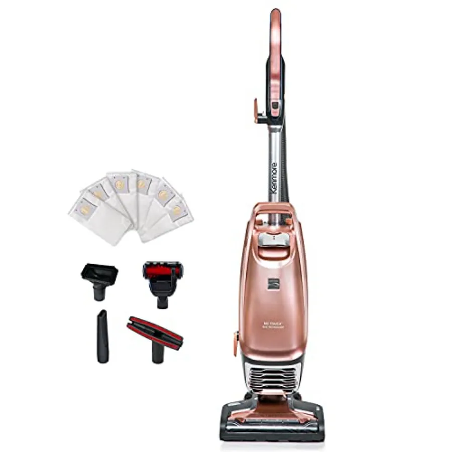 BU4050 Intuition Bagged Upright Vacuum liftup Cleaner with Hair Eliminator brushroll pet Handi-Mate for Carpet Hard Floor Rose
BU4050 Intuition Bagged Upright Vacuum liftup Cleaner with Hair Eliminator brushroll pet Handi-Mate for Carpet Hard Floor Rose