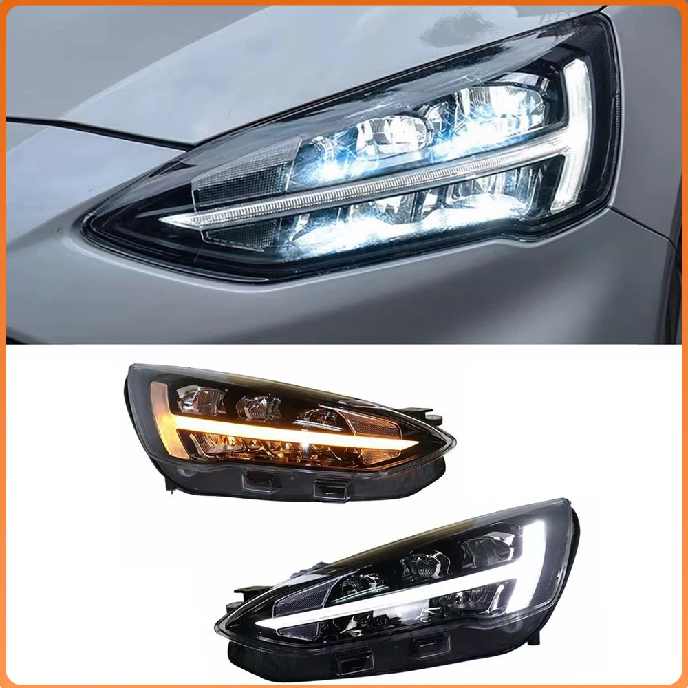 Upgrade High Configure LED Projector Lens Auto Headlights Assembly High Quality Car Lamp Accessories for Ford Focus 2019-2021
Upgrade High Configure LED Projector Lens Auto Headlights Assembly High Quality Car Lamp Accessories for Ford Focus 2019-2021