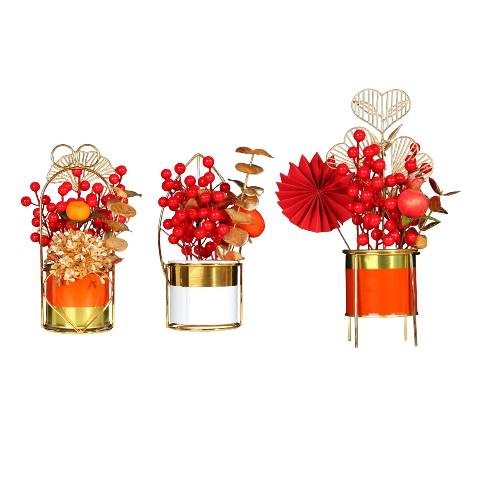 Chinese New Year Flower Basket Festival Desktop for Holiday Indoor Harvest
Chinese New Year Flower Basket Festival Desktop for Holiday Indoor Harvest