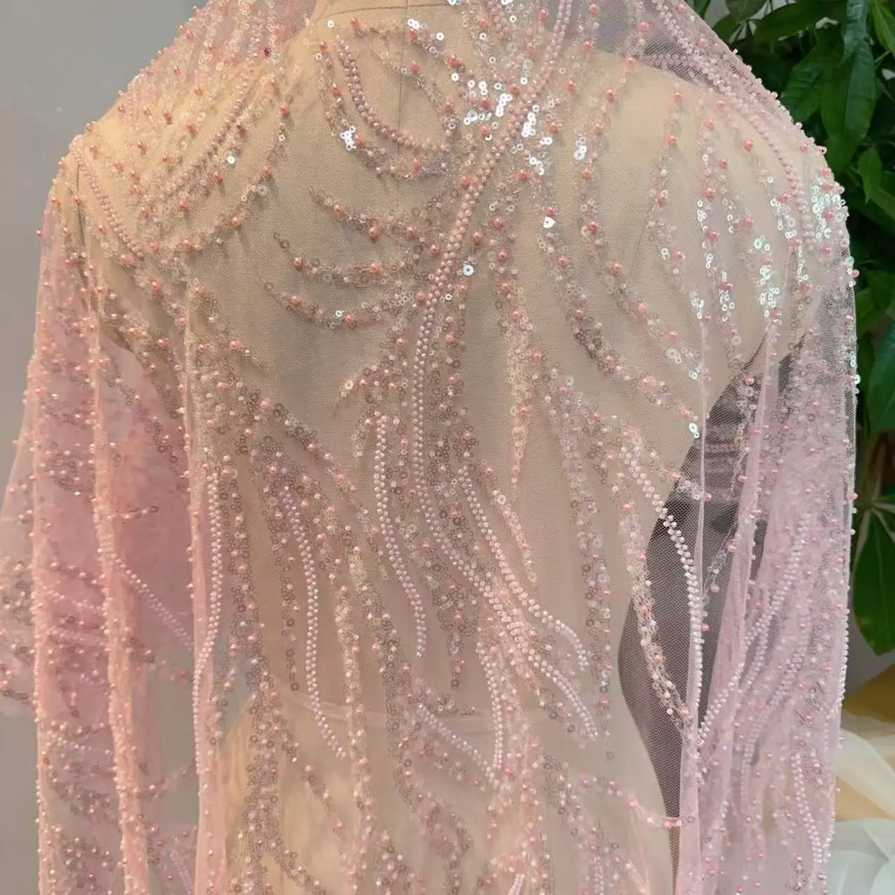 3D Beaded Sequin Lace Fabric, Pink Bridal Wedding Dress, DIY Decorative, Sewing Supplies Selling By Meter
3D Beaded Sequin Lace Fabric, Pink Bridal Wedding Dress, DIY Decorative, Sewing Supplies Selling By Meter