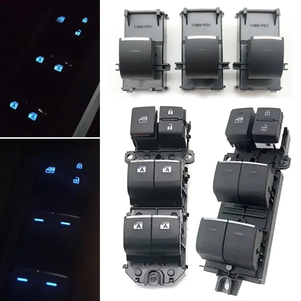 LHD LED Ice Blue Backlight Power Window Lifter Control Button Switch For Toyota RAV4 Corolla C-HR Yaris Karis Cross Levin Avalon
LHD LED Ice Blue Backlight Power Window Lifter Control Button Switch For Toyota RAV4 Corolla C-HR Yaris Karis Cross Levin Avalon