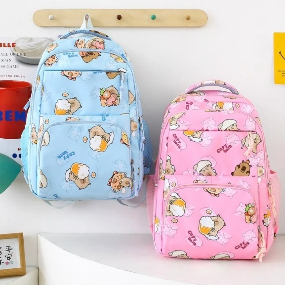 Набор из 3 предметов: милый рюкзак с мультяшной капибарой из нейлона с сумкой-тоут и мешочком, школьный ранец для студентов, легкий, большой вместимости, с животным принтом
Набор из 3 предметов: милый рюкзак с мультяшной капибарой из нейлона с сумкой-тоут и мешочком, школьный ранец для студентов, легкий, большой вместимости, с животным принтом