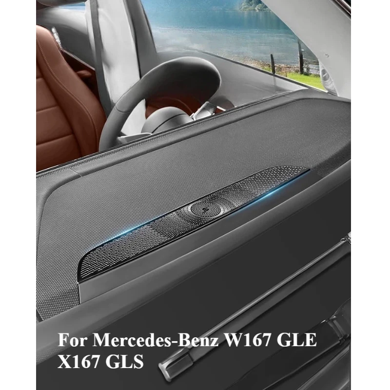For Mercedes-Benz W167 GLE X167 GLS V167 GLE modified central control instrument panel speaker cover air outlet dust cover 2020+
For Mercedes-Benz W167 GLE X167 GLS V167 GLE modified central control instrument panel speaker cover air outlet dust cover 2020+