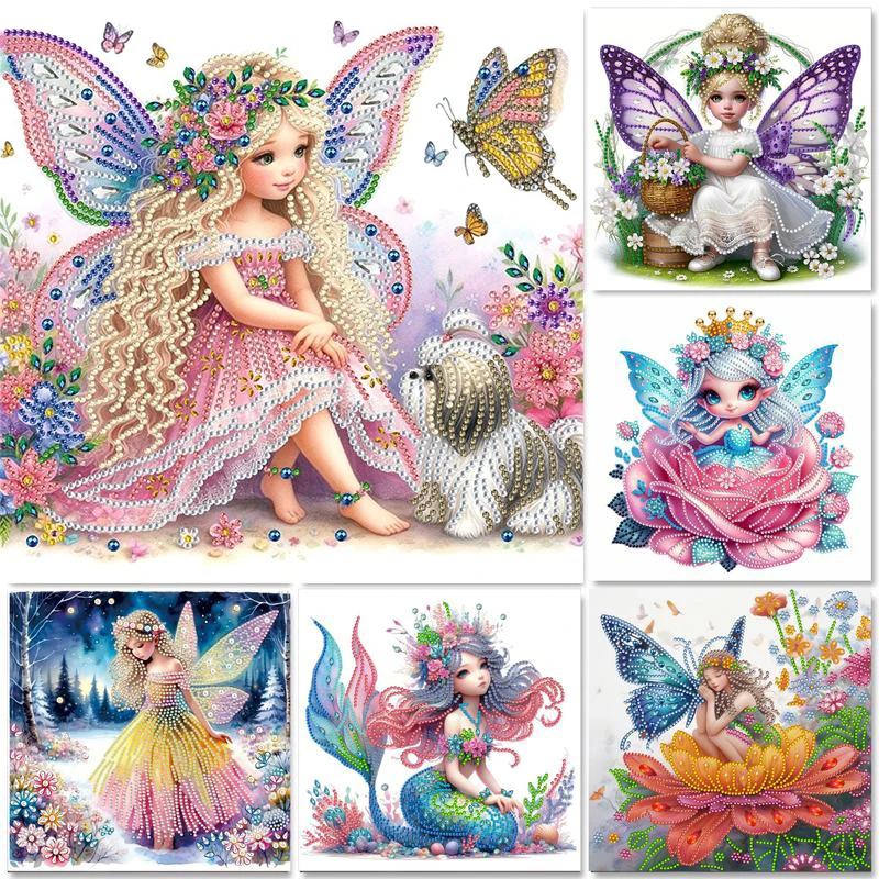 Cartoon Special Shape Diamond Home Decor Decorative Paintings Fairy Paint With Diamonds Home Decoration Rhinestone Art
Cartoon Special Shape Diamond Home Decor Decorative Paintings Fairy Paint With Diamonds Home Decoration Rhinestone Art