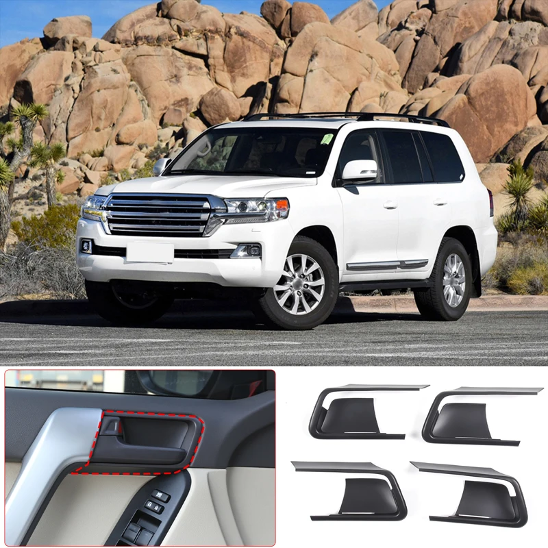 For Toyota Land Cruiser Prado FJ150 150 14-18 ABS Matt Black Car Interior Door Bowl Cover Decorative Sticker Accessories
For Toyota Land Cruiser Prado FJ150 150 14-18 ABS Matt Black Car Interior Door Bowl Cover Decorative Sticker Accessories