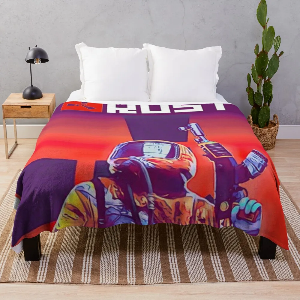 Rust Game Poster Throw Blanket sofa bed Winter bed blankets Soft Plush Plaid
Rust Game Poster Throw Blanket sofa bed Winter bed blankets Soft Plush Plaid