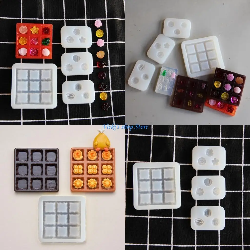 High Quality Silicone Ornament Molds Perfect For Miniature Dessert Case Models
High Quality Silicone Ornament Molds Perfect For Miniature Dessert Case Models