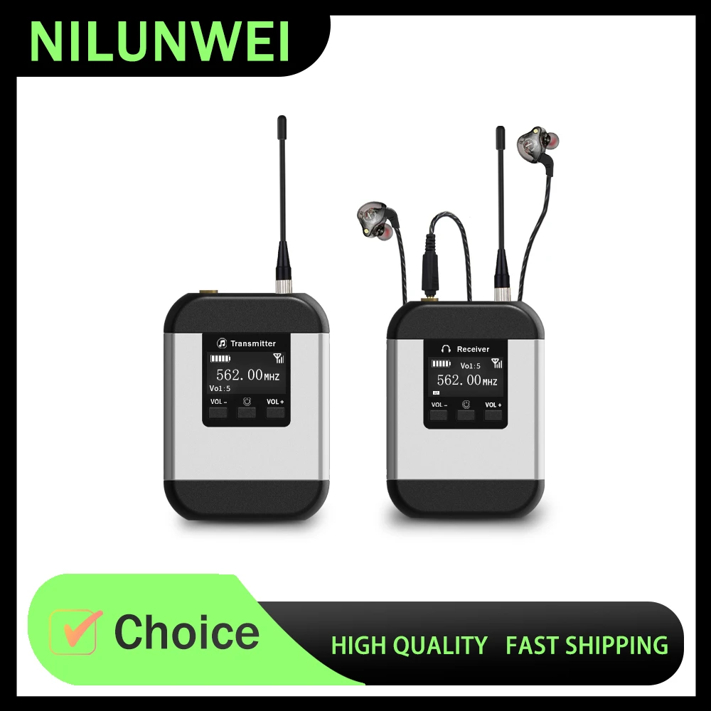 UHF wireless ear monitors for stage performances, used by bands, singers, and live broadcasters for real-time sound feedback dur
UHF wireless ear monitors for stage performances, used by bands, singers, and live broadcasters for real-time sound feedback dur