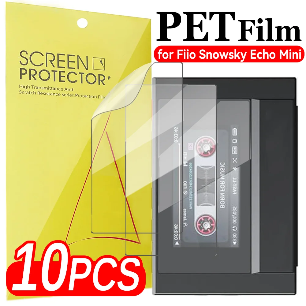 2-10pcs PET Soft Film for Fiio Snowsky Echo Mini Player Screen Protector Anti-Scratch Protective Films HD Clear Film Not Glass
2-10pcs PET Soft Film for Fiio Snowsky Echo Mini Player Screen Protector Anti-Scratch Protective Films HD Clear Film Not Glass