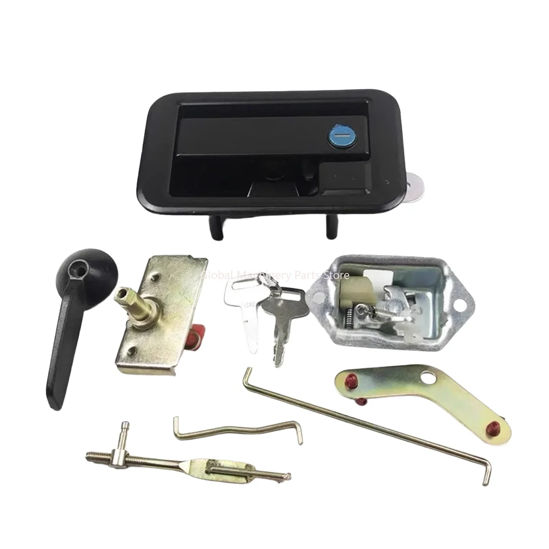 Applicable to Sany SY55/75/60C-9 Excavator Driver's Door Lock Lock Block Lock Cylinder Inner/Outer Handle
Applicable to Sany SY55/75/60C-9 Excavator Driver's Door Lock Lock Block Lock Cylinder Inner/Outer Handle