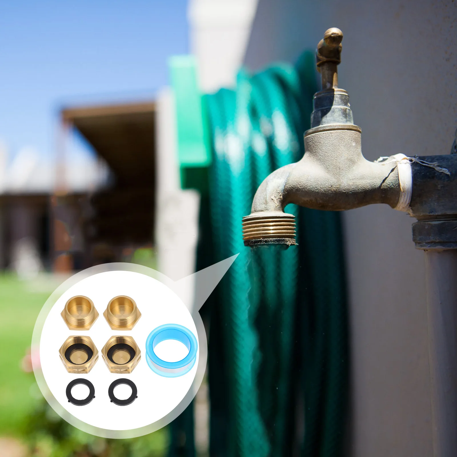 Garden Hose Cover Cap 3 4 Inch Brass Quick Connect Coupler Leakproof Durable Hose Repair Connector Fittings Stopper Plugs Caps
Garden Hose Cover Cap 3 4 Inch Brass Quick Connect Coupler Leakproof Durable Hose Repair Connector Fittings Stopper Plugs Caps