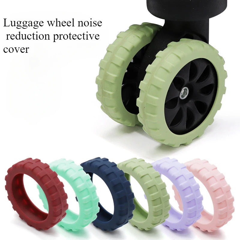 8pcs Thickened Silicone Luggage Wheel Protection Cover Luggage Compartment Silent Shock-absorbing Portable Wheels Accessories
8pcs Thickened Silicone Luggage Wheel Protection Cover Luggage Compartment Silent Shock-absorbing Portable Wheels Accessories