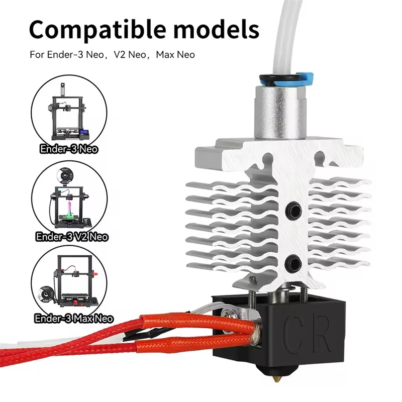 24V 40W Ender 3 V2 Neo Ender 3 Max Neo Hotend Kit Heat Block Heater Thermistor 3D Printer Part for Ender 3 Neo J-head Hotend Kit
24V 40W Ender 3 V2 Neo Ender 3 Max Neo Hotend Kit Heat Block Heater Thermistor 3D Printer Part for Ender 3 Neo J-head Hotend Kit
