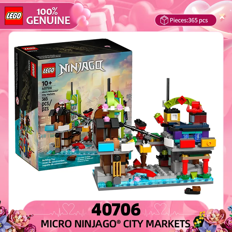 LEGO Phantom Ninja Series 40706 Мини-набор «Рынок ниндзя» — детская развивающая игрушка-конструктор, подарок
LEGO Phantom Ninja Series 40706 Мини-набор «Рынок ниндзя» — детская развивающая игрушка-конструктор, подарок