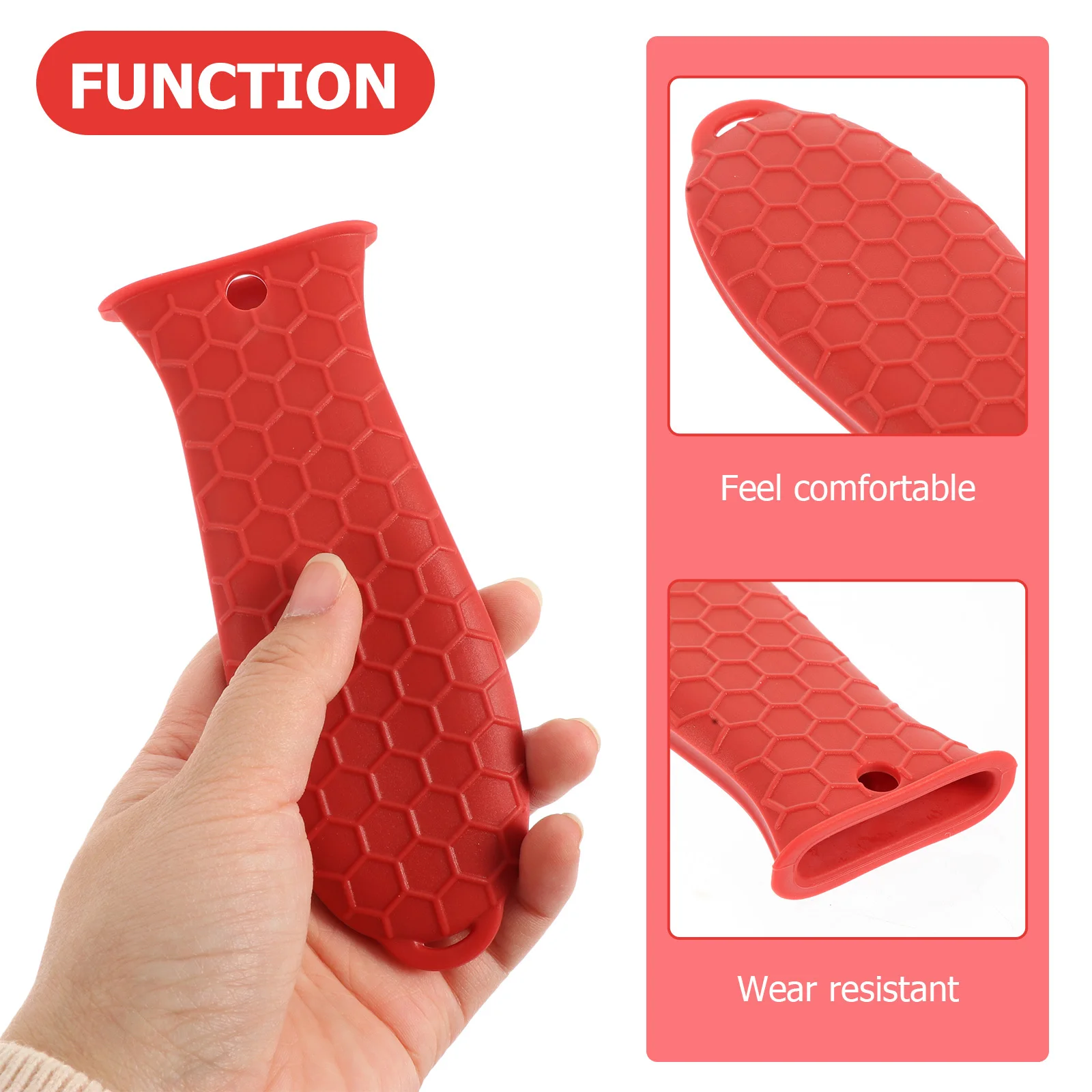 7 Pcs Pot Handle Set Hotel Covers Heat Resistant Silicone Pan Protective Case Attachment Silica Gel Easy to Clean
7 Pcs Pot Handle Set Hotel Covers Heat Resistant Silicone Pan Protective Case Attachment Silica Gel Easy to Clean