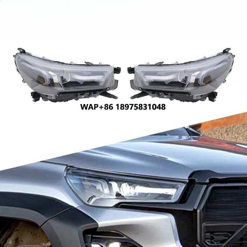 GUGO Hilux Revo LED Headlight for Hilux Rocco 2020-2024 Front Lamp Headlamp Assembly Light Styling Hilux Bodykit
GUGO Hilux Revo LED Headlight for Hilux Rocco 2020-2024 Front Lamp Headlamp Assembly Light Styling Hilux Bodykit