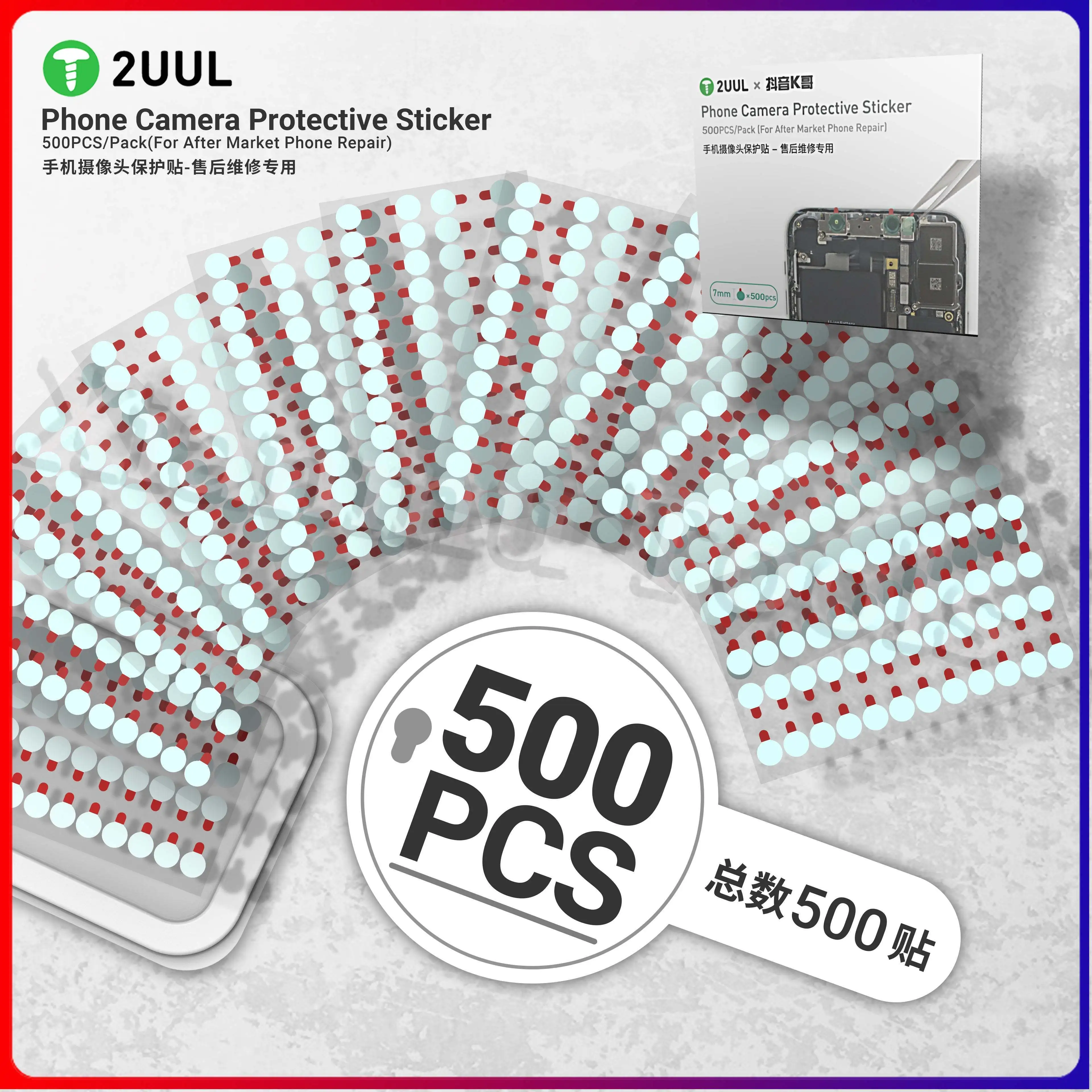 2UUL DA31 Phone Camera Protective Sticker 500PCS/Pack for Phones Repair Camera Dustproof & Scratchproof
2UUL DA31 Phone Camera Protective Sticker 500PCS/Pack for Phones Repair Camera Dustproof & Scratchproof