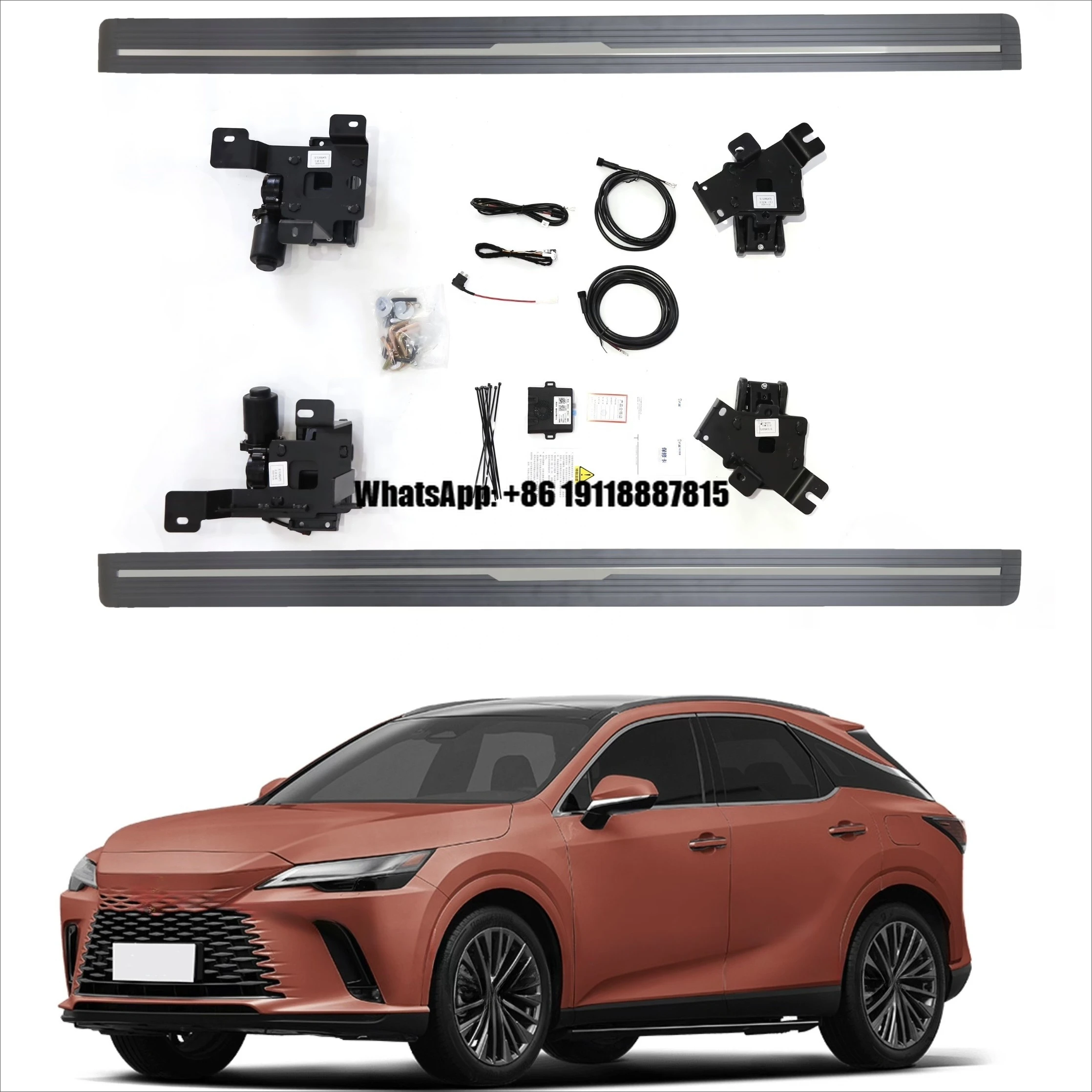 Universal Factory Outlet Aluminum Alloy Car Accessories Iron Material Foot Pedal Running Boards for Lexus RX 2023
Universal Factory Outlet Aluminum Alloy Car Accessories Iron Material Foot Pedal Running Boards for Lexus RX 2023