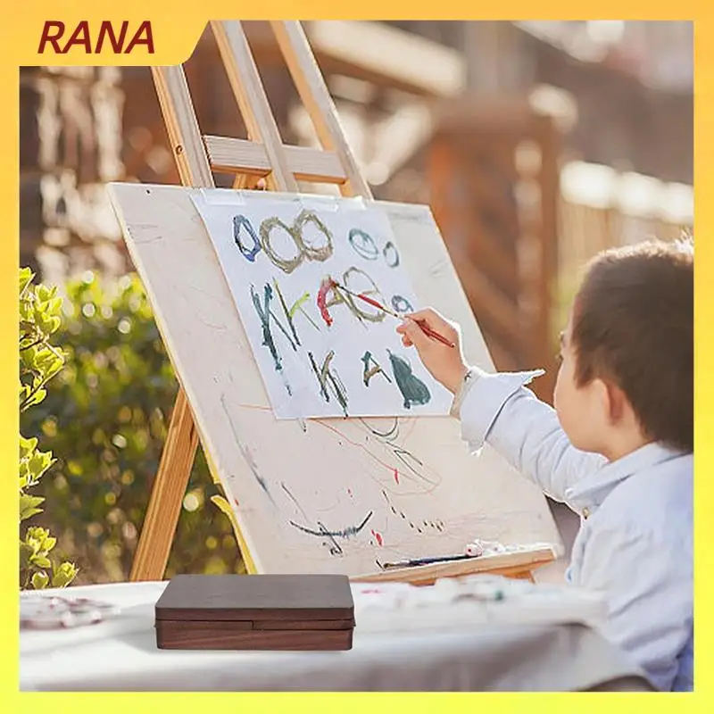 Деревянная акварельная палитра RANA, 6,7X4,7X1,6 дюйма, 24 сетки, палитра акварельных красок с лотком для смешивания и крышкой
Деревянная акварельная палитра RANA, 6,7X4,7X1,6 дюйма, 24 сетки, палитра акварельных красок с лотком для смешивания и крышкой