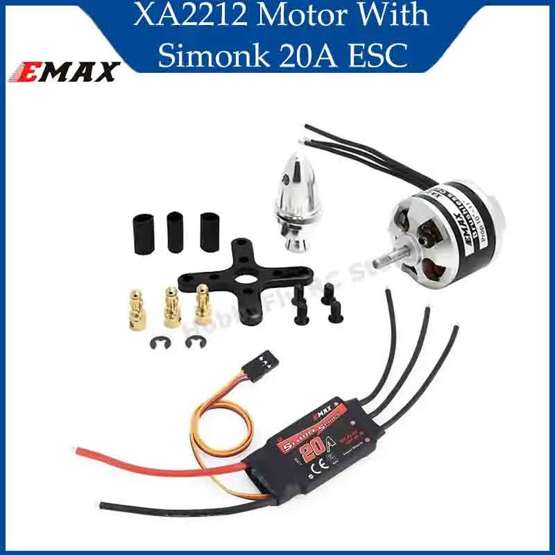 EMAX XA2212 KV820/KV980/KV1400 Бесщеточный двигатель с реквизитом Emax Simonk 20A ESC 1045 для квадрокоптера F450 F550, аксессуары для радиоуправления
EMAX XA2212 KV820/KV980/KV1400 Бесщеточный двигатель с реквизитом Emax Simonk 20A ESC 1045 для квадрокоптера F450 F550, аксессуары для радиоуправления