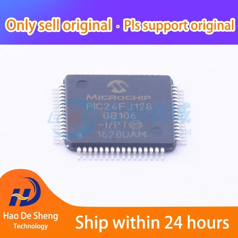 10PCS/LOT PIC24FJ128GB106-I/PT PIC24FJ128GB1 TQFP-64 New Original In Stock
10PCS/LOT PIC24FJ128GB106-I/PT PIC24FJ128GB1 TQFP-64 New Original In Stock