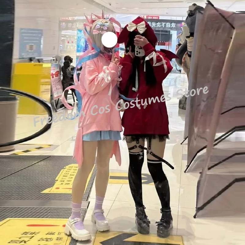 KAngel/Ame Cosplay Costume Game NEEDY GIRL OVERDOSE Cosplay Hoodie Jk Uniform Halloween Carnival Party Clothes for Women
KAngel/Ame Cosplay Costume Game NEEDY GIRL OVERDOSE Cosplay Hoodie Jk Uniform Halloween Carnival Party Clothes for Women