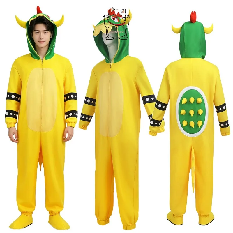 Halloween cartoon funny party dinosaur performance costume Easter jumpsuit carnival fantasy dress up yellow
Halloween cartoon funny party dinosaur performance costume Easter jumpsuit carnival fantasy dress up yellow