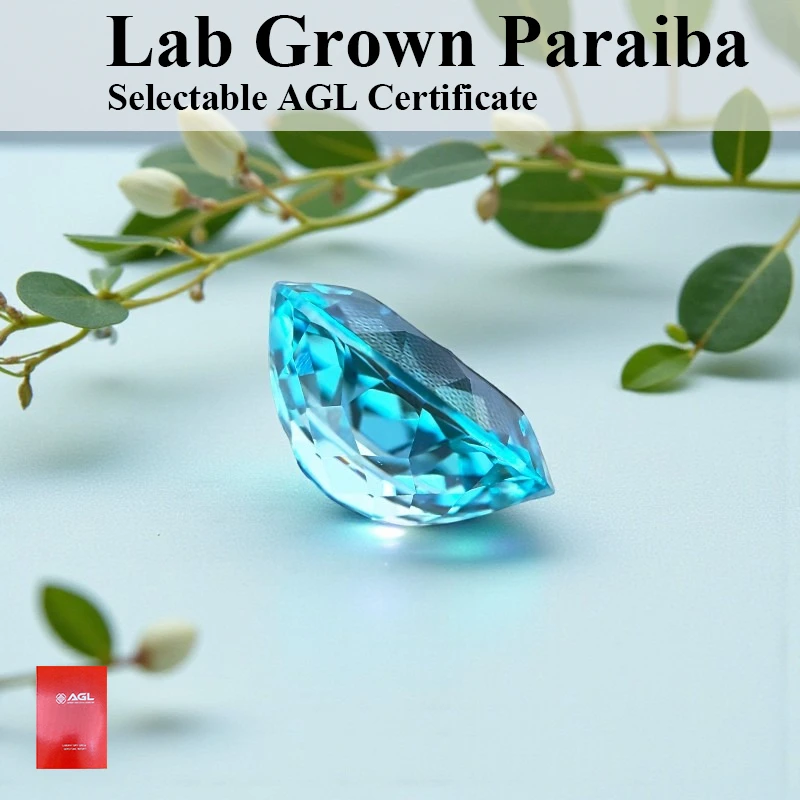 Cushion Cut Lab Grown Paraiba Loose Gemstone Selectable AGL Certificate For Jewelry Making
Cushion Cut Lab Grown Paraiba Loose Gemstone Selectable AGL Certificate For Jewelry Making