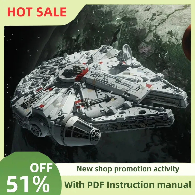 New 3260Pcs Famous Star Battle Movie Moc75257 Heavy Spacecraft Model Diy Creative Ideas Child Toys Birthday Gift Building Blocks
New 3260Pcs Famous Star Battle Movie Moc75257 Heavy Spacecraft Model Diy Creative Ideas Child Toys Birthday Gift Building Blocks