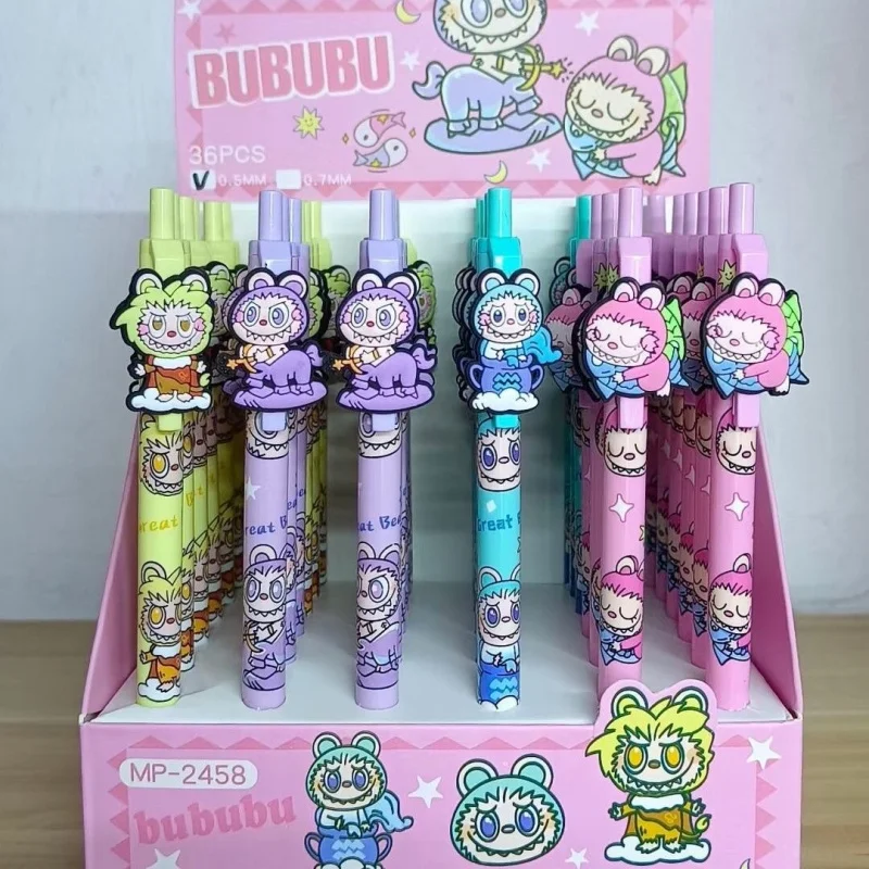 18/36 шт. Kawaii Labubu механический карандаш с героями мультфильмов 0,5 мм, автоматическая ручка для рисования и письма, школьные канцелярские товары
18/36 шт. Kawaii Labubu механический карандаш с героями мультфильмов 0,5 мм, автоматическая ручка для рисования и письма, школьные канцелярские товары
