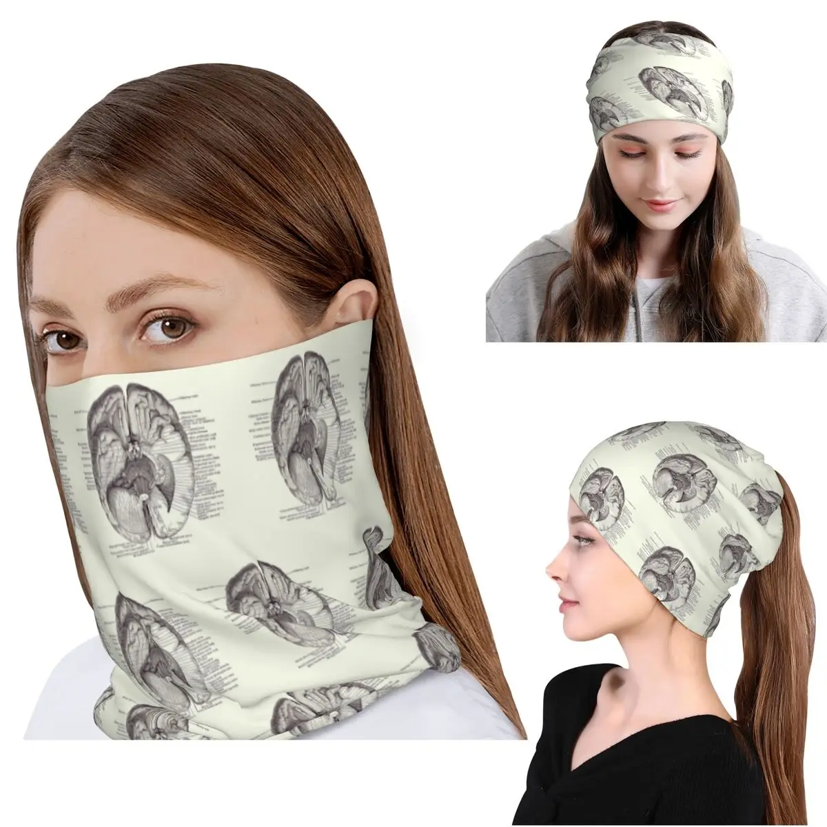 Brain Nervous System Diagram - Vintage Anatomy Bandana Neck Cover Mask Scarf Multifunction Cycling Scarf Beanies Hat Adult
Brain Nervous System Diagram - Vintage Anatomy Bandana Neck Cover Mask Scarf Multifunction Cycling Scarf Beanies Hat Adult
