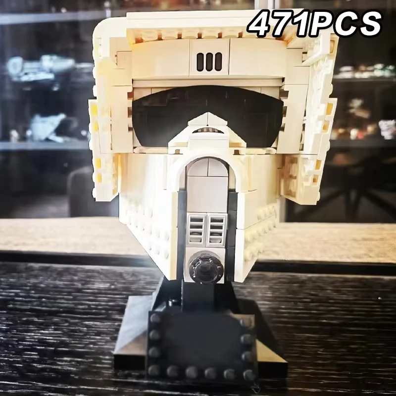 Home furnishings 471 pieces of interstellar combat scout helmet space war puzzle model action figure holiday birthday gift
Home furnishings 471 pieces of interstellar combat scout helmet space war puzzle model action figure holiday birthday gift
