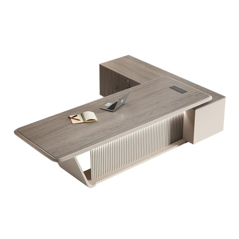 Desk boss table simple modern class office chair combination manager president
Desk boss table simple modern class office chair combination manager president