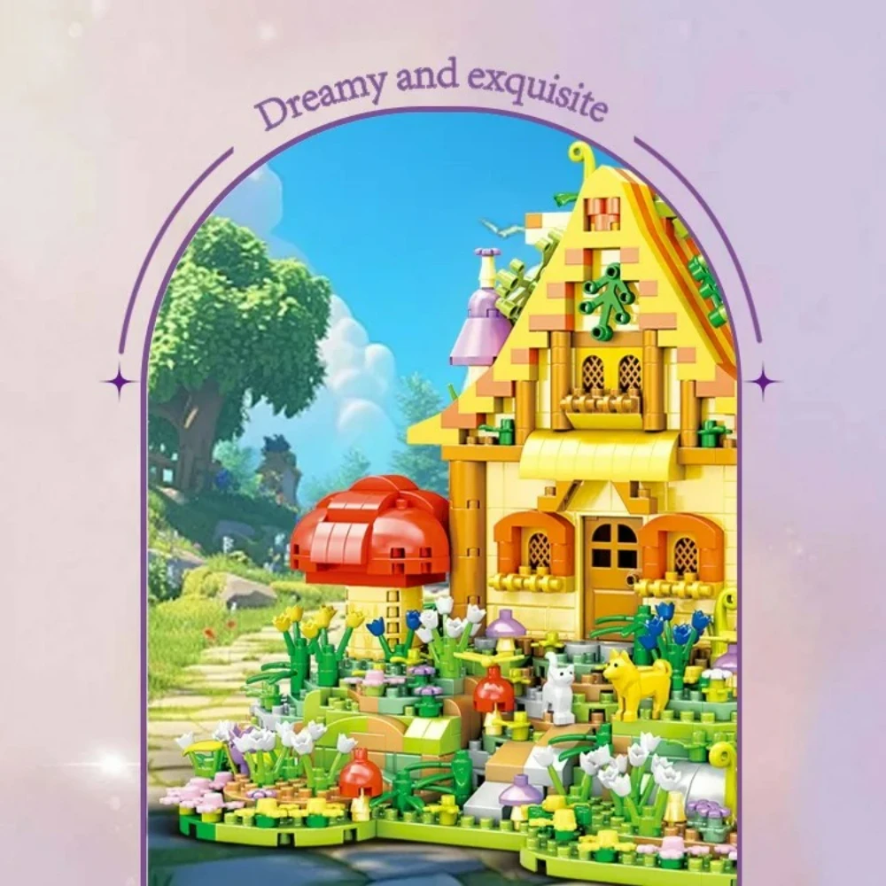 MOC Фея Грибной Замок Модель Строительные Блоки Комплект Животное Дерево Цветочная Хатина Настольный Орнамент Сборочная Игрушка DIY Детские Подарки На День Рождения
MOC Фея Грибной Замок Модель Строительные Блоки Комплект Животное Дерево Цветочная Хатина Настольный Орнамент Сборочная Игрушка DIY Детские Подарки На День Рождения