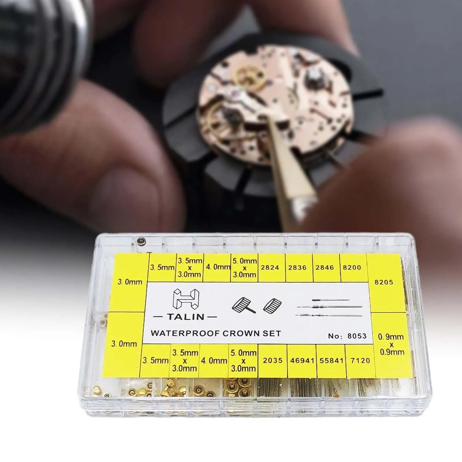 140 Pieces Watch Accessories Kit Sturdy Set Portable Multifunctional Waterproof Watch Parts for Home Watch Makers Maintenance
140 Pieces Watch Accessories Kit Sturdy Set Portable Multifunctional Waterproof Watch Parts for Home Watch Makers Maintenance
