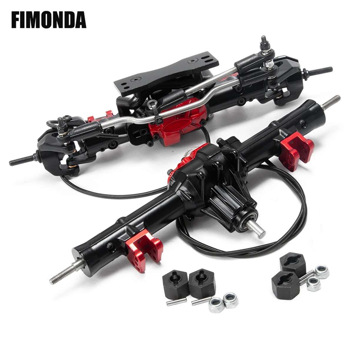 High Strength Aluminum Complete Axle Front And Rearr Axle with Differential Lock for 1/10 RC Crawler Car D90 Upgrade Parts
High Strength Aluminum Complete Axle Front And Rearr Axle with Differential Lock for 1/10 RC Crawler Car D90 Upgrade Parts