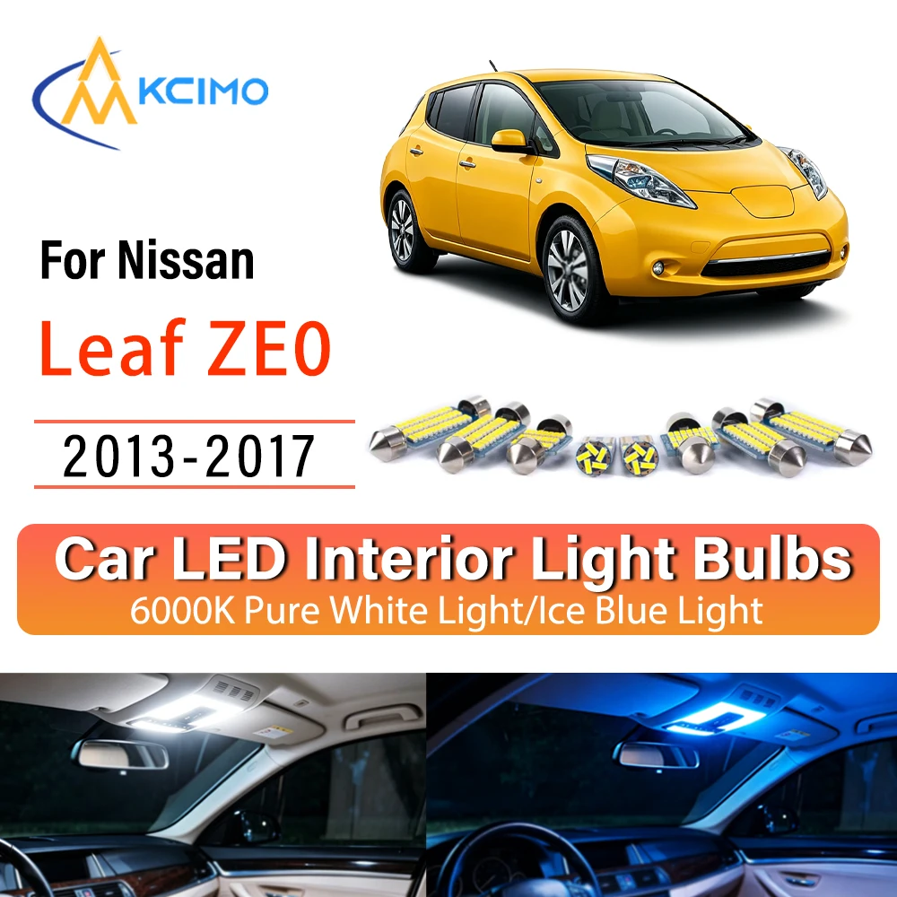 Premium Easy Install LED Interior Lights For Nissan Leaf ZE0 2013-2017, Super Bright Atmosphere Tow Colors
Premium Easy Install LED Interior Lights For Nissan Leaf ZE0 2013-2017, Super Bright Atmosphere Tow Colors