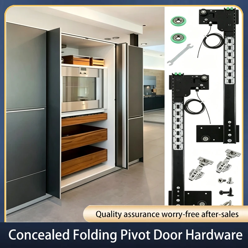 Hidden Folding Pivot Door Hardware Butterfly Track Side Insertion Roller Telescopic Pocket Door Slide For Wardrobe System
Hidden Folding Pivot Door Hardware Butterfly Track Side Insertion Roller Telescopic Pocket Door Slide For Wardrobe System