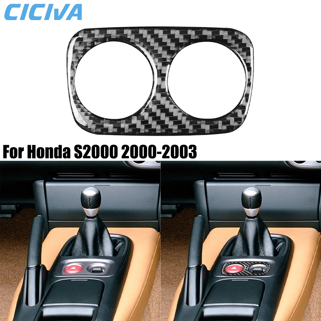 For Honda S2000 AP1 F20C 2000-2003 Car Accessories Carbon Fiber Center Console Gear Shift Button Interior Cover Sticker Trim
For Honda S2000 AP1 F20C 2000-2003 Car Accessories Carbon Fiber Center Console Gear Shift Button Interior Cover Sticker Trim