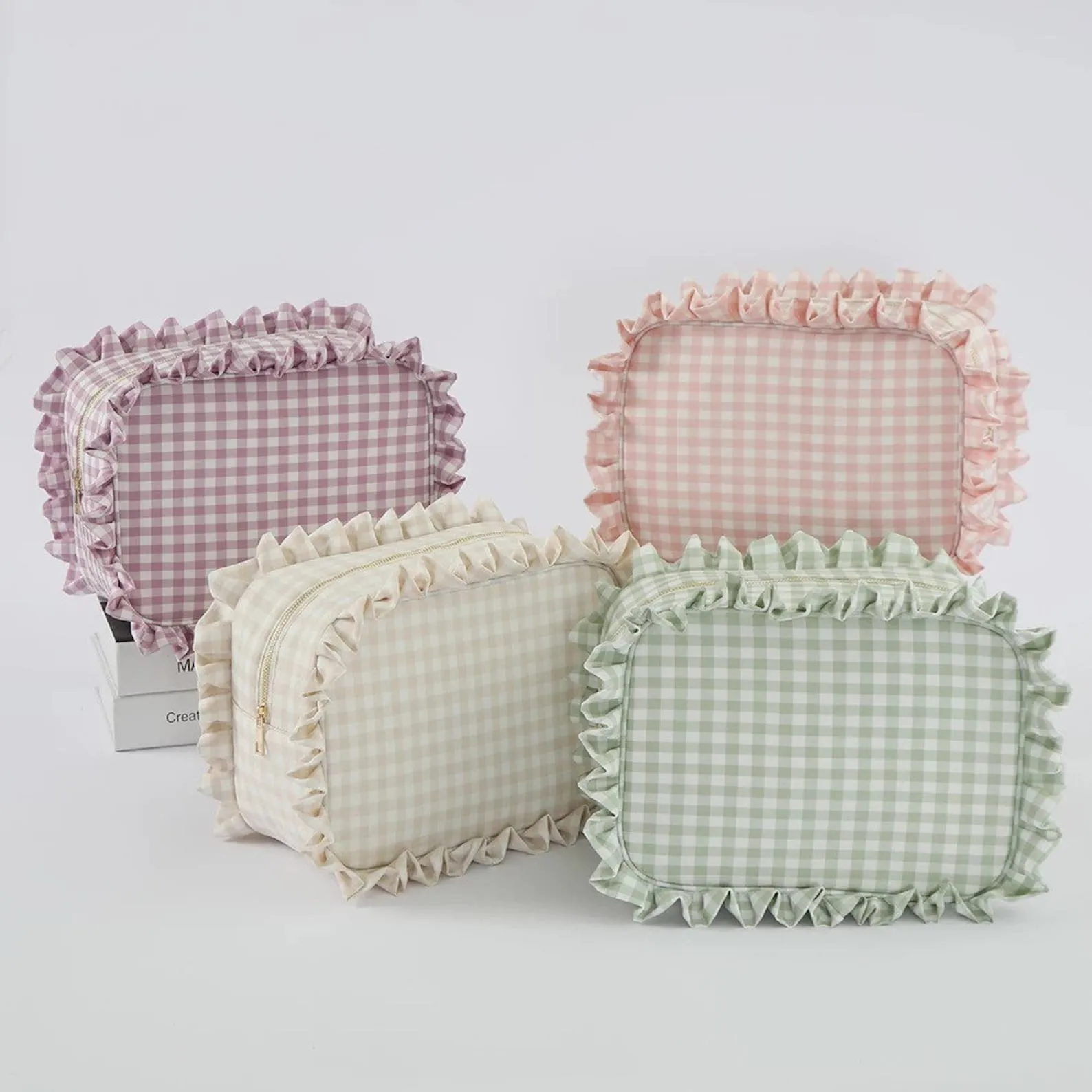 Personalized Embroidered Ruffle Cosmetic Toiletry Bag Travel Bag Bridesmaid Gift Gift for her Birthday Baby Shower Gift
Personalized Embroidered Ruffle Cosmetic Toiletry Bag Travel Bag Bridesmaid Gift Gift for her Birthday Baby Shower Gift