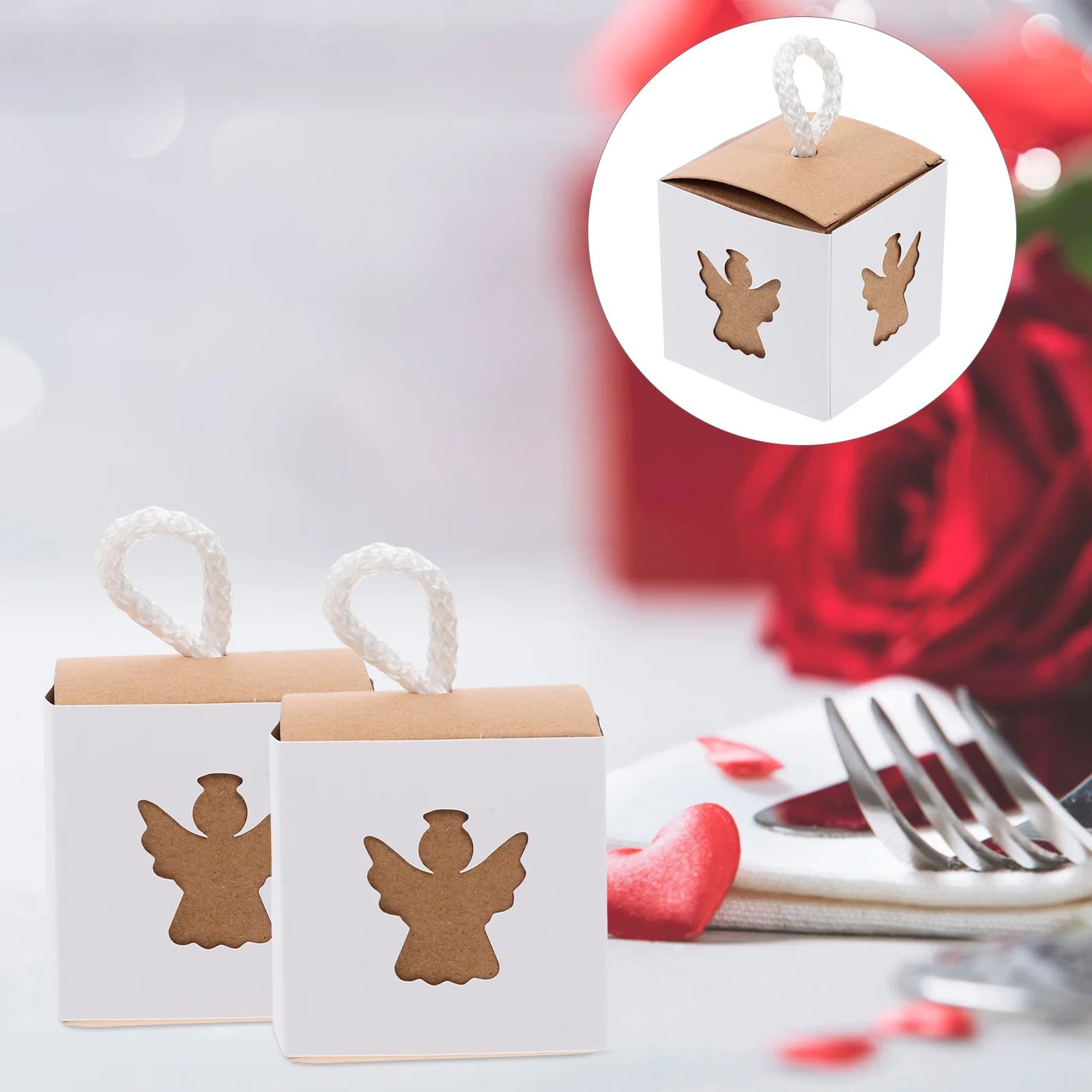 50 Pcs Square Candy Gift Boxes Elegant Goodie Wrapping Valentine Christmas Wedding Party Decoration Favor Box Storage
50 Pcs Square Candy Gift Boxes Elegant Goodie Wrapping Valentine Christmas Wedding Party Decoration Favor Box Storage